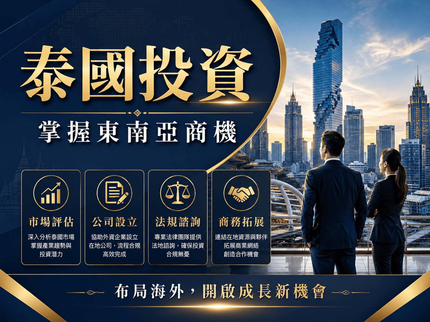 泰國投資近年受到許多企業關注，主要原因在於泰國位於東南亞核心位置